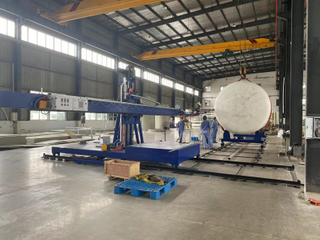 Multifunctional universal plastic tank welding machine